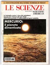 LE SCIENZE - N 353, GENNAIO - 1998 - MERCURIO: IL PIANETA DIMENTICATO