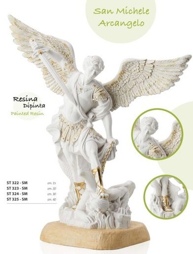 Statua san michele - statua,