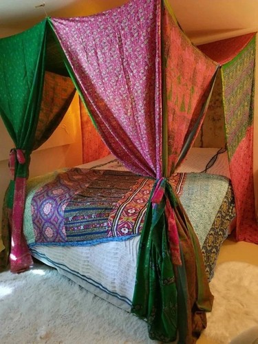 Decorazione letto indiano