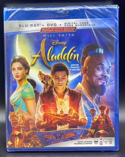 Aladdin blu ray dvd - aladdin,