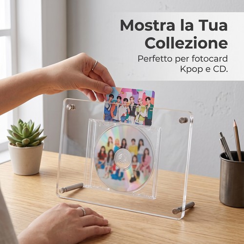 Espositore acrilico - espositore, cd