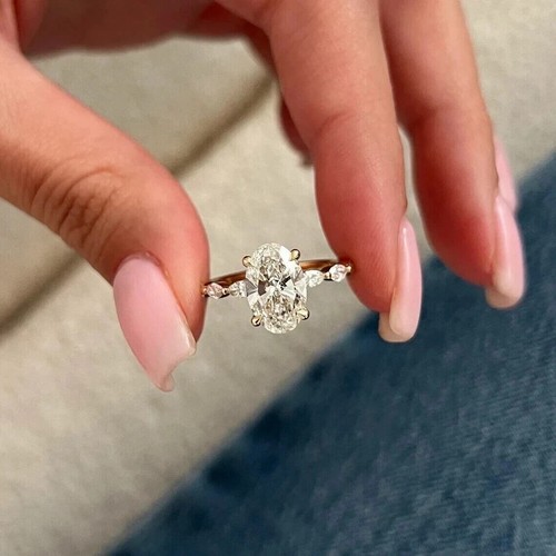 Anello design con diamanti - di,