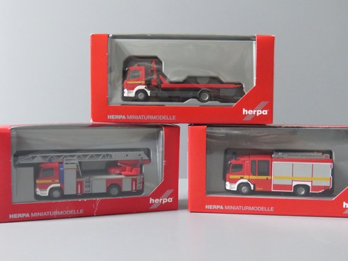 Herpa konvolut feuerwehr atego - herpa,
