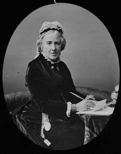 Magic lantern slide mrs - magic,