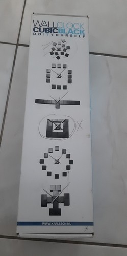 Pendule design wallclock cubic - pendule,