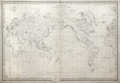 Cartina del mondo - del, originale