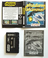 Videogame Shadow Skimmer Commodore 64/128 Cassette Compact Tape Vintage (Comp)