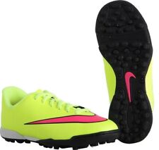 NIKE SCARPE CALCETTO JUNIOR  651644-760  MERCURIAL VORTEX TF GIALLA TAGLIA 37,5