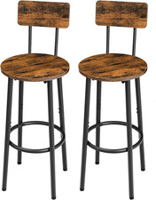 Set Di 2 Sedie Da Bar Con