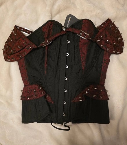 Top corsetto steampunk 32w - top,