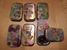 Lotto 6 Mini Tin Vuote POKÉMON 151