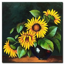 Quadro ORIGINALE girasoli