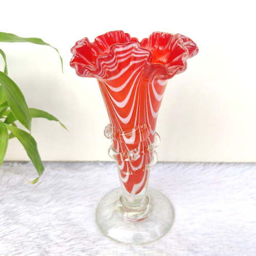 Vintage fiore vaso bianco - vintage,