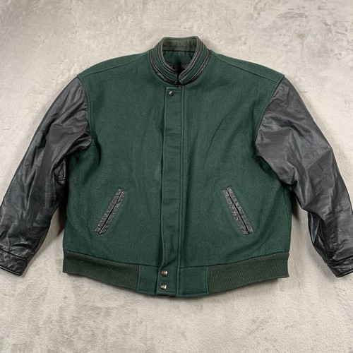 Giacca vintage pelle varsity - vintage,
