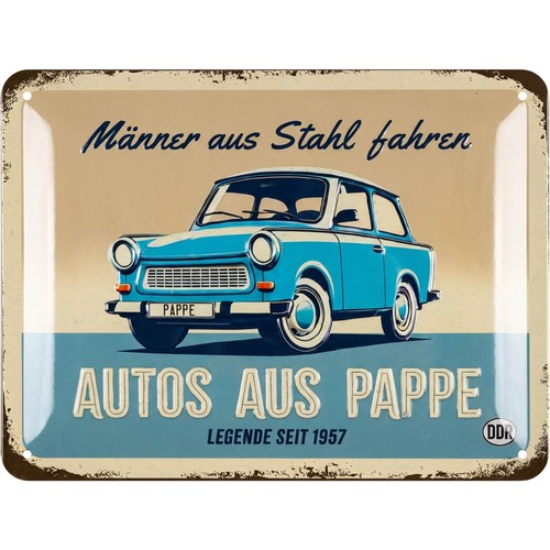 Targa latta trabant ddr - targa,