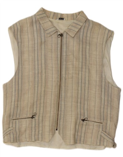 Gilet uomo vintage medio beige