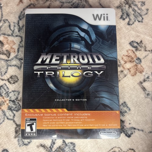 Metroid prime trilogy - metroid,