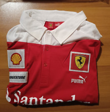Polo manica corta PUMA ufficiale Scuderia Ferrari F1 2010 taglia XL