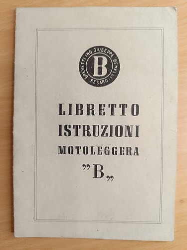 Benelli motoleggera uso - motoleggera, "b",uso