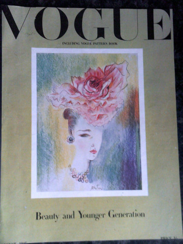 Vogue august 1945 ww2 - vogue, issue