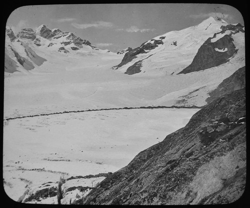 The jungfrau and monch - and,