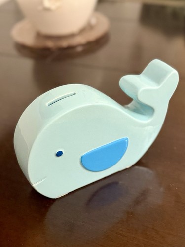 Salvadanaio ceramica balena - salvadanaio,