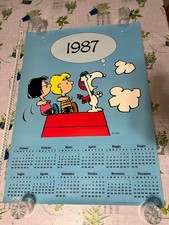 POSTER CALENDARIO PEANUTS