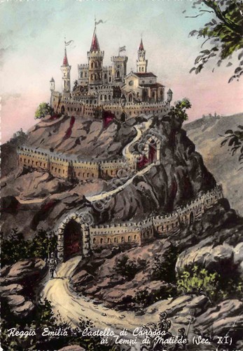 Cartolina reggio emila - reggio,