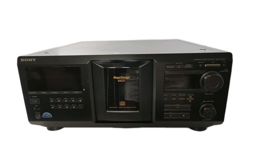 Sony cdp cx400 mega storage - cdp-cx400,