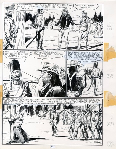 Zagor tavola originale di - zagor,
