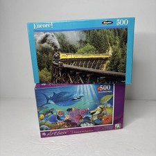 Lotto 2 Puzzle Artbox Reef 500