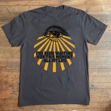 Rara camicia Silversun Pickups occhio pigro antracite tutte le taglie S-5XL FF223