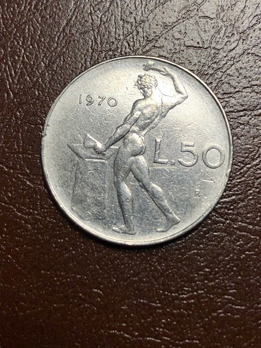 Lire 1970 moneta italia - lire,