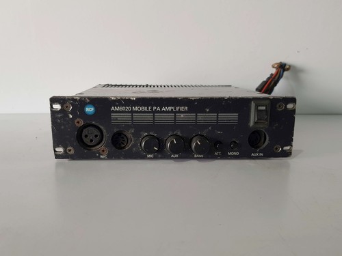 Rcf am6020 amplificatore - rcf, pa