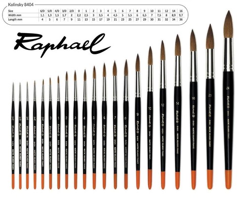 Raphael kolinsky sable 8404 - raphael,