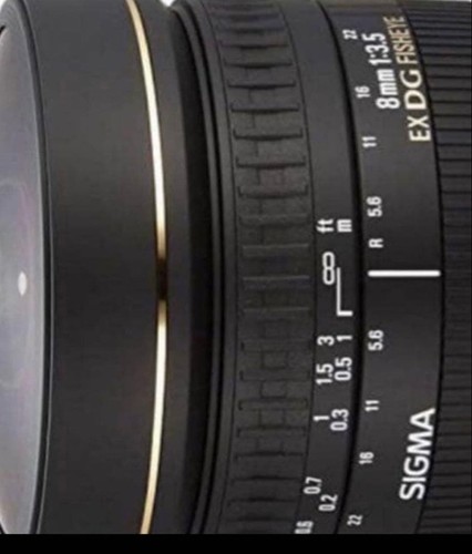 Sigma 8mm dg fisheye - 8mm, f3.5