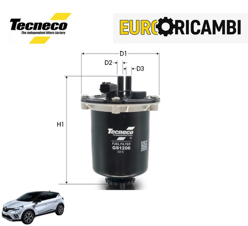 Filtro gasolio dacia logan - gasolio,
