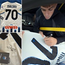 Atalanta B.C. - Daniele Maldini - Maglia Away 25/26 autografata con prova video