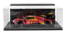 MODELLINO AUTO STATICO BURAGO FERRARI 499P LE MANS 2024 GIOVINAZZI CALADO 1/18