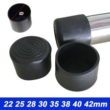 4pz Piedini in Gomma Nero per