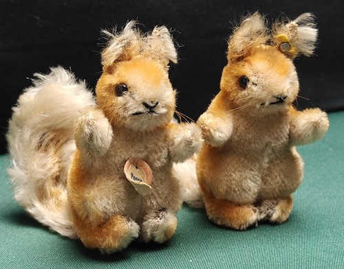 Coppia scoiattoli steiff - coppia,