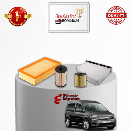 Kit tagliando filtri caddy - kit,