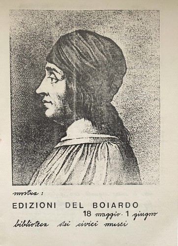 Mostra edizioni del boiardo - edizioni,