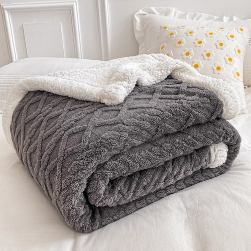 Copripiumino pile plaid - copripiumino,