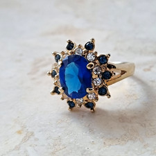 Anello Ingrid Bergman - Hollywood Collection - Alta Bigiotteria Anni '90 - 18 mm