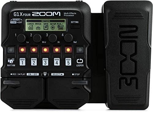 Zoom g1x four pedaliera looper - zoom,