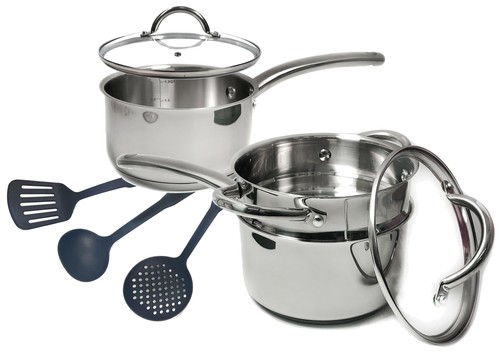 Casseruola acciaio inox 6 - inox, 2,6