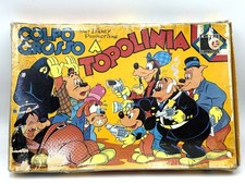VTG Gioco da Tavolo Scatola"Colpo Grosso a Topolinia" Celementoni Disney FT16