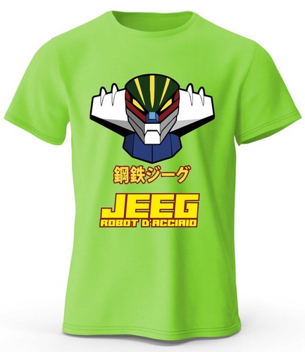 Shirt jeeg robot - jeeg, d'acciaio