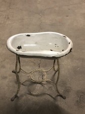 ANTICO BIDET BAGNO TOILETTE IN METALLO - INIZI DEL '900